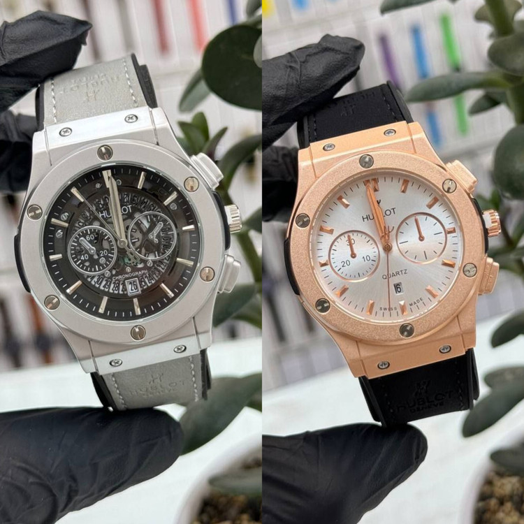 ساعت مچی مردانه هابلوت hublot طرح 3 موتوره