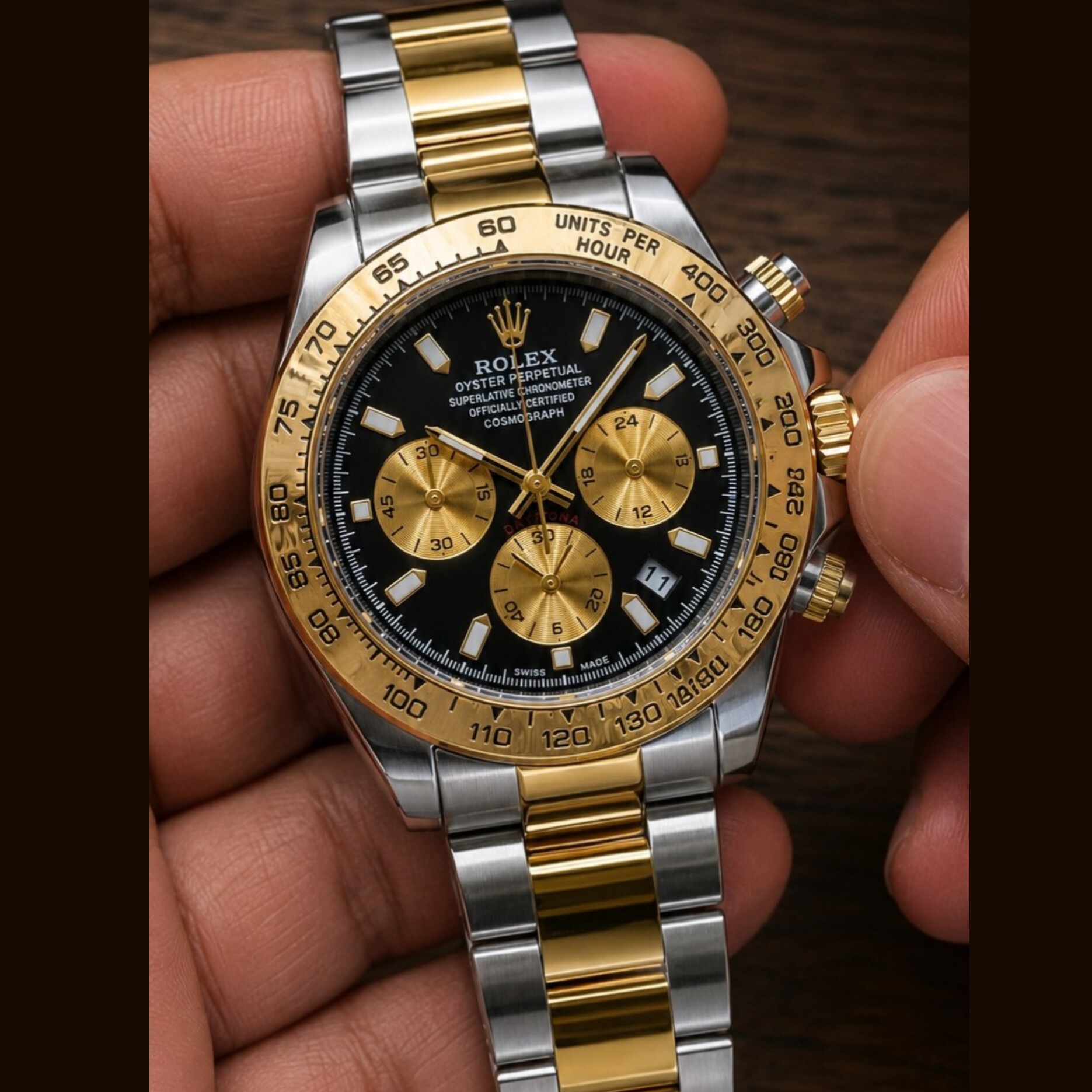 ساعت مچی مردانه رولکس Rolex کرنوگراف با قفل رولکسی