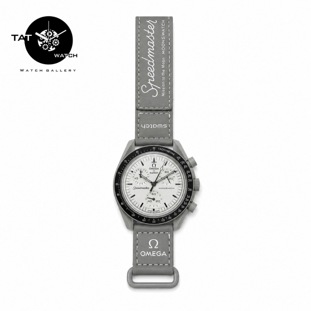 ساعت مردانه زنانه امگا سواچ 1965 ناسا فضانورد 3موتور فعال کرنو گارانتی جعبه ارسال رایگان omega swatch ساعت مچی