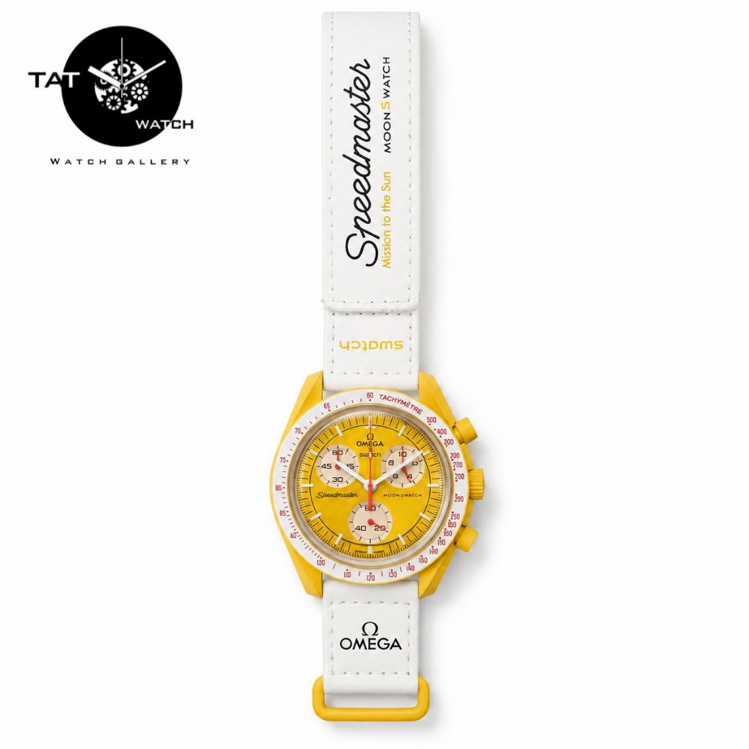 ساعت مردانه زنانه امگا سواچ خورشید sun سه موتوره کرنو گارانتی جعبه ارسال رایگان omega swatch ساعت مچی
