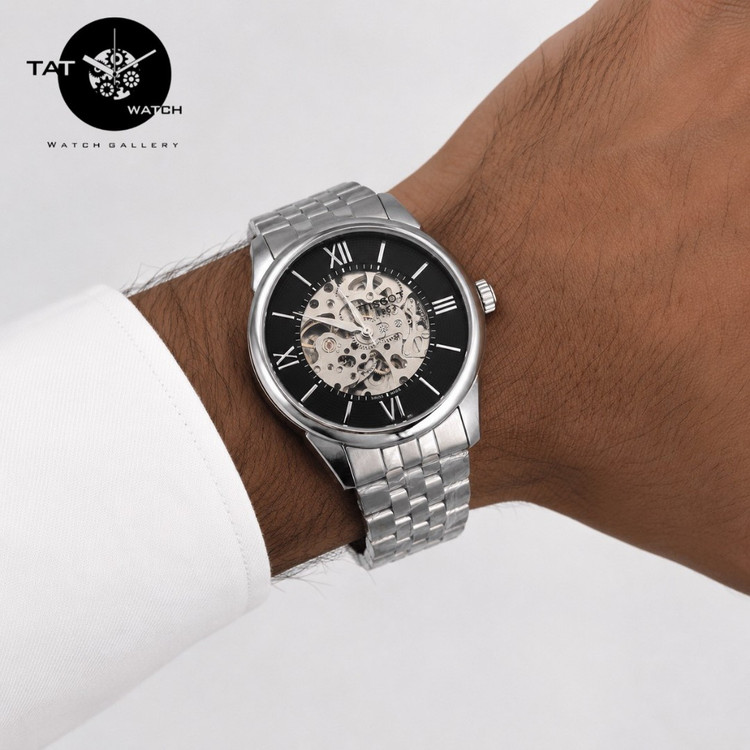 ساعت مردانه تیسوت اتوماتیک بدون باتری با گارانتی جعبه ارسال رایگان ساعت مچی Tissot