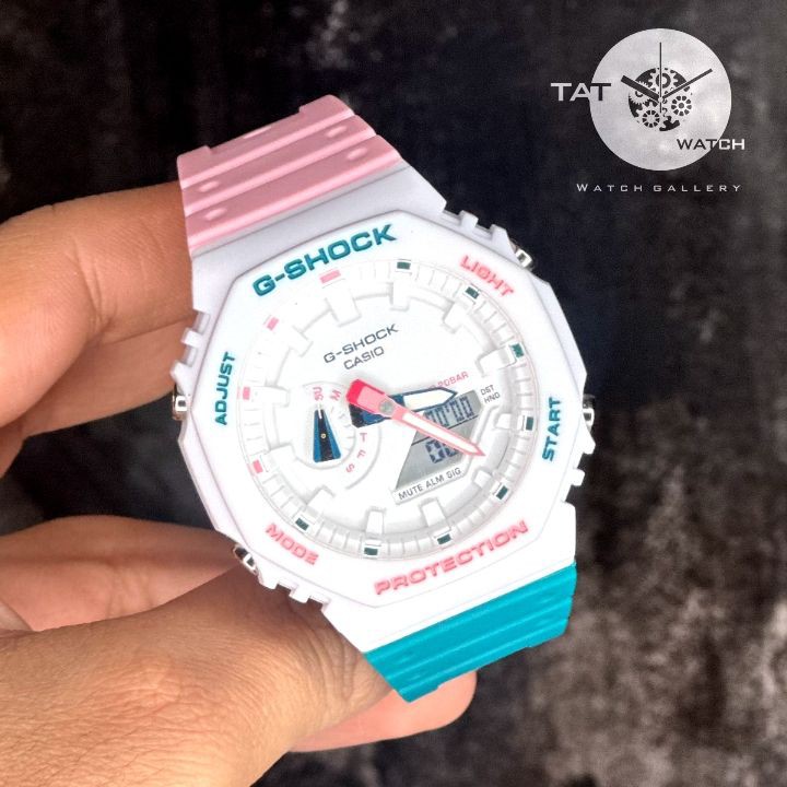 ساعت مردانه زنانه جی شاک Ga2100 موتور ژاپن 12ماه گارانتی جعبه کاسیو ارسال رایگان G-Shock ساعت مچی