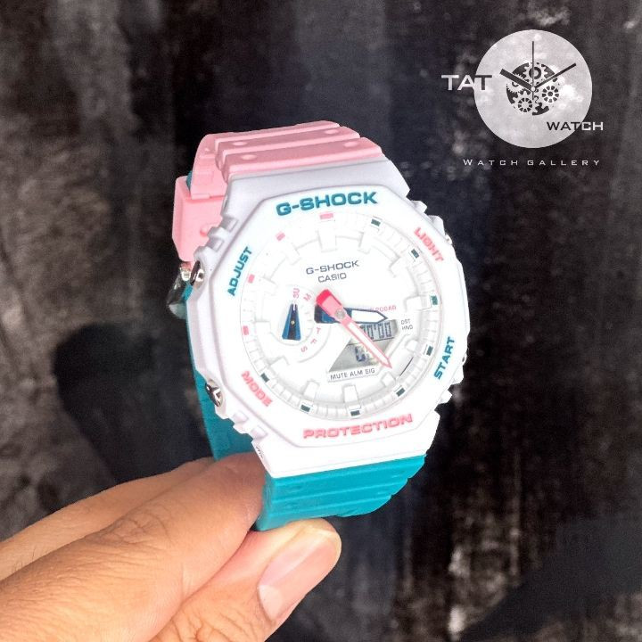 ساعت مردانه زنانه جی شاک Ga2100 موتور ژاپن 12ماه گارانتی جعبه کاسیو ارسال رایگان G-Shock ساعت مچی