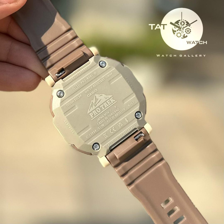 ساعت کاسیو مردانه پروترکPRGB001 با جعبه موتور ژاپن یکسال گارانتی رنگبندی casio ساعت مچی