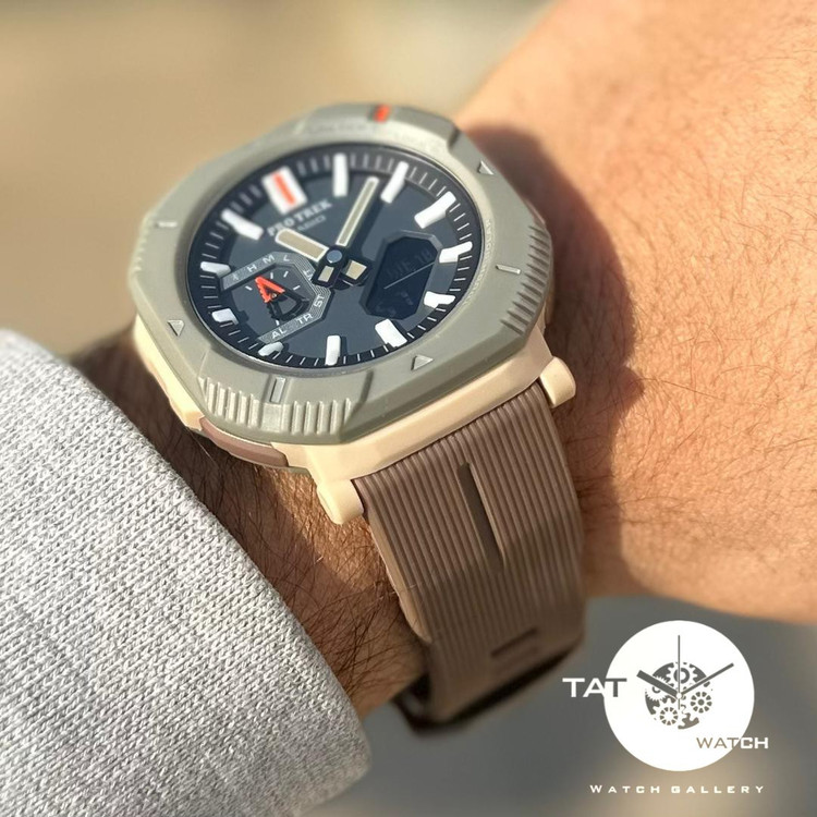 ساعت کاسیو مردانه پروترکPRGB001 با جعبه موتور ژاپن یکسال گارانتی رنگبندی casio ساعت مچی