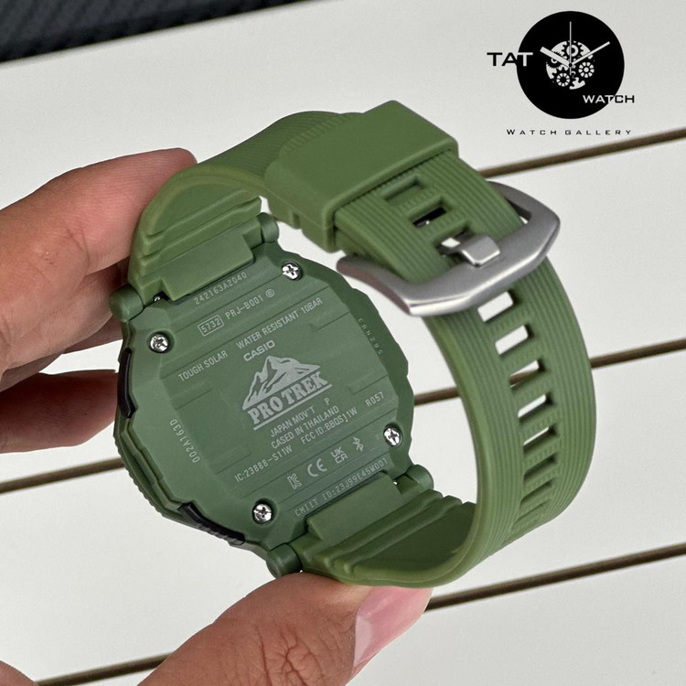ساعت کاسیو مردانه پروترکPRGB001 با جعبه موتور ژاپن یکسال گارانتی رنگبندی casio ساعت مچی