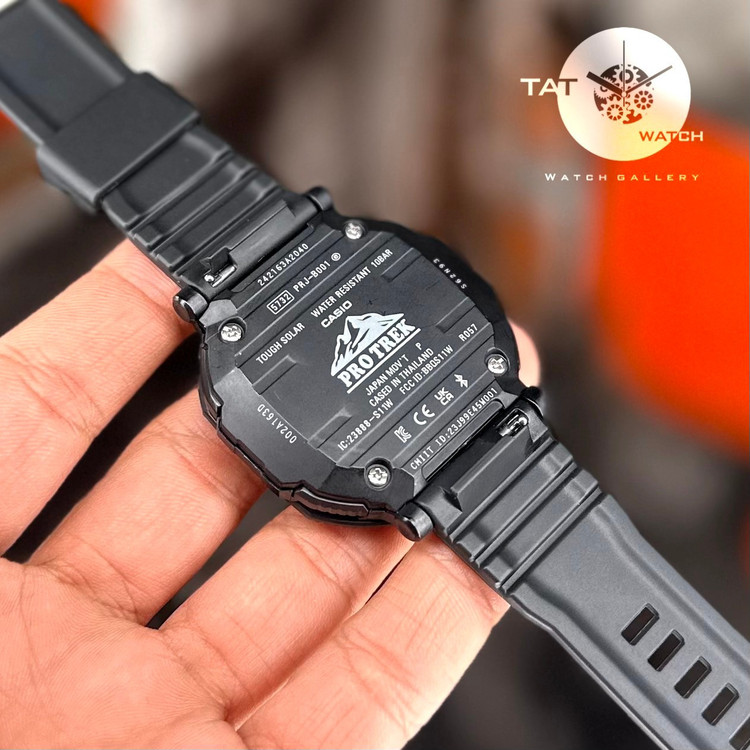 ساعت کاسیو مردانه پروترکPRGB001 با جعبه موتور ژاپن یکسال گارانتی رنگبندی casio ساعت مچی