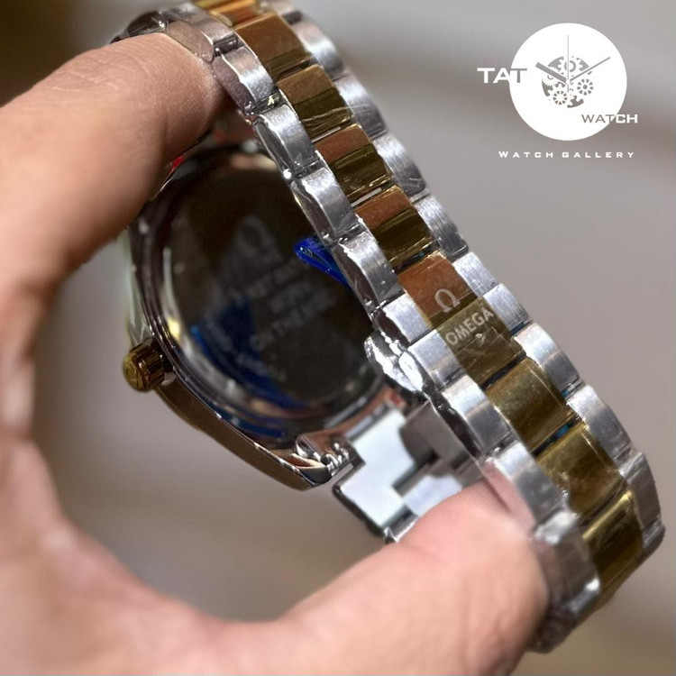 ساعت مردانه امگا سیمستر رنگ ثابت با گارانتی یکساله omega ساعت مچی