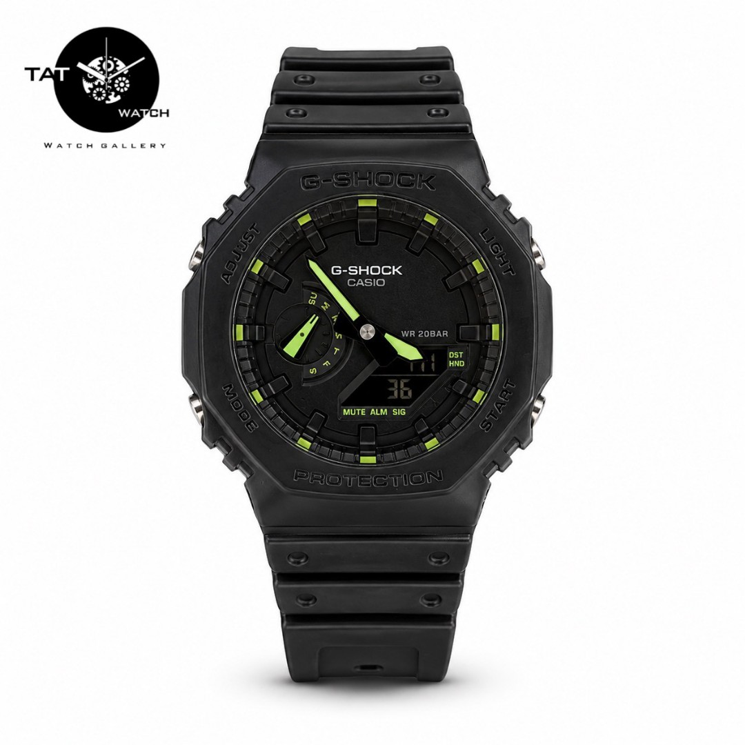 ساعت مردانه زنانه جی شاک Ga2100 موتور ژاپن یکسال گارانتی جعبه ارسال رایگان G-Shock کاسیو ساعت مچی