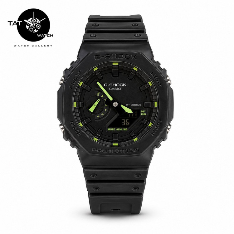 ساعت مردانه زنانه جی شاک Ga2100 موتور ژاپن یکسال گارانتی جعبه ارسال رایگان G-Shock کاسیو ساعت مچی
