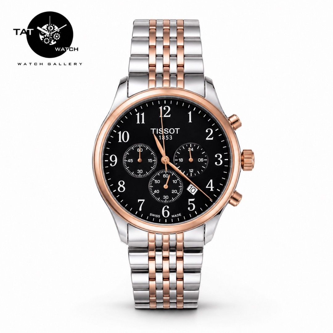 ساعت مچی مردانه تیسوت 4موتور فعال با گارانتی یکساله جعبه ارسال رایگان در رنگبندی TISSOT