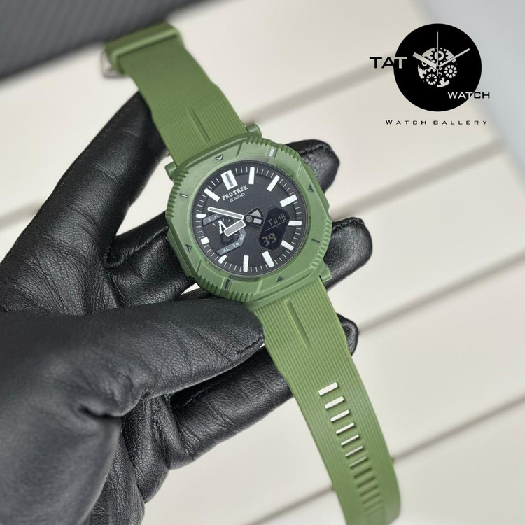 ساعت مردانه کاسیو پروترکPRGB001موتور ژاپن باگارانتی و جعبه Casio Protrek ساعت مچی