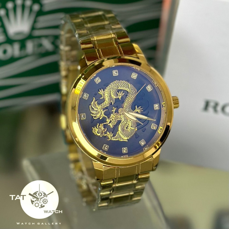 ساعت مردانه رولکس دراگون کیفیت بالا رنگ ثابت با گارانتی و جعبه ساعت مچی Rolex