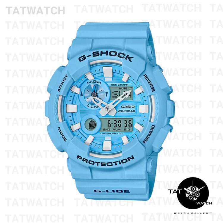 ساعت مچی مردانه زنانه جی شاک Gax100 موتور ژاپن ساعت جهانی یک سال گارانتی رنگبندی جعبه G-Shock