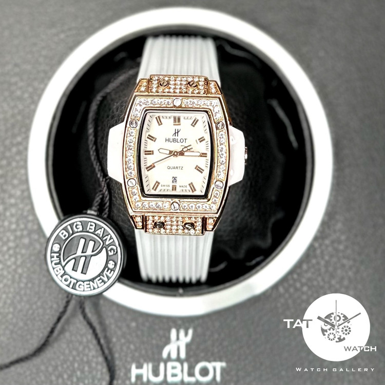 ساعت مچی زنانه هابلوت گارانتی جعبه ارسال رایگان رنگبندی Hublot