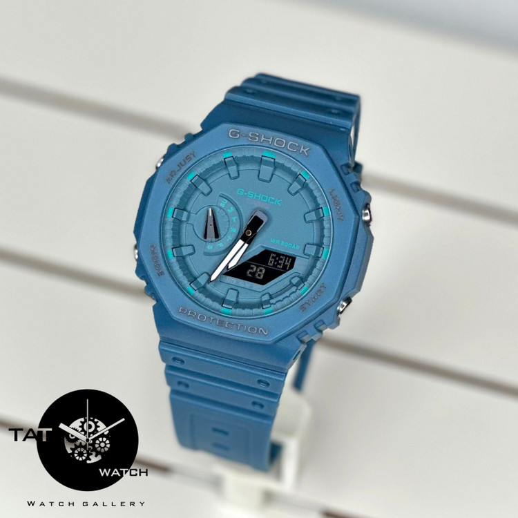 ساعت مردانه زنانه جی شاک Ga2100 موتور ژاپن یکسال گارانتی جعبه کاسیو G-Shock ساعت مچی