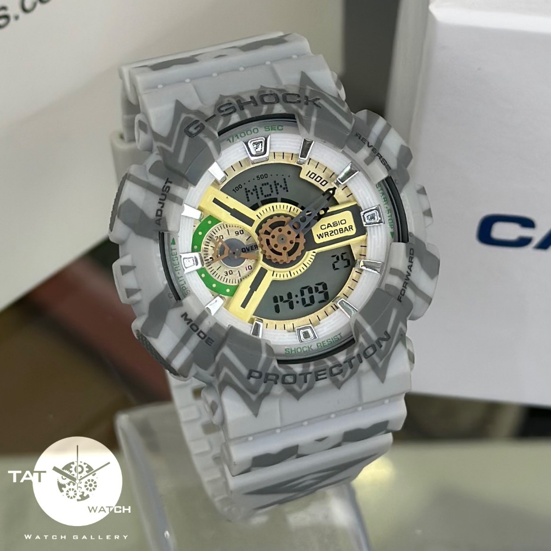 ساعت مردانه جی شاک Ga110 موتور ژاپن یکسال گارانتی جعبه اصلی کاسیو ارسال رایگان ساعت مچی G-Shock Casio