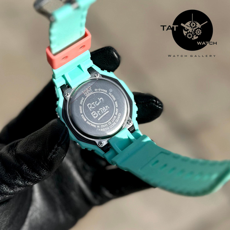 ساعت مردانه زنانه جی شاک Ga2100 رپر اندونزی Rich Brain موتور ژاپن کاسیو G-Shock ساعت مچی