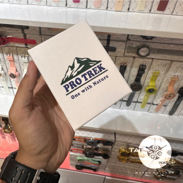 ساعت مردانه کاسیو پروترک PRJB001 بند برزنتی موتور ژاپن گارانتی12ماه ارسال رایگان با جعبه Protrek ساعت مچی casio