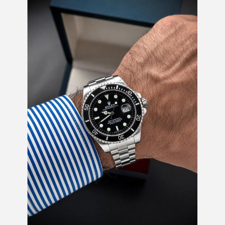 ساعت رولکس ساب مارینر موتور کوارتز PE آرام گرد Rolex Submariner کیفیت عالی