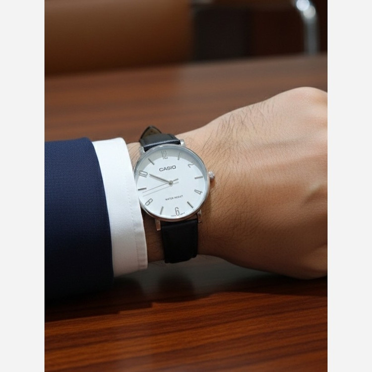 ساعت مچی مردانه کاسیو casio کیفیت عالی با جعبه ساعت پرداخت قسطی کد 8