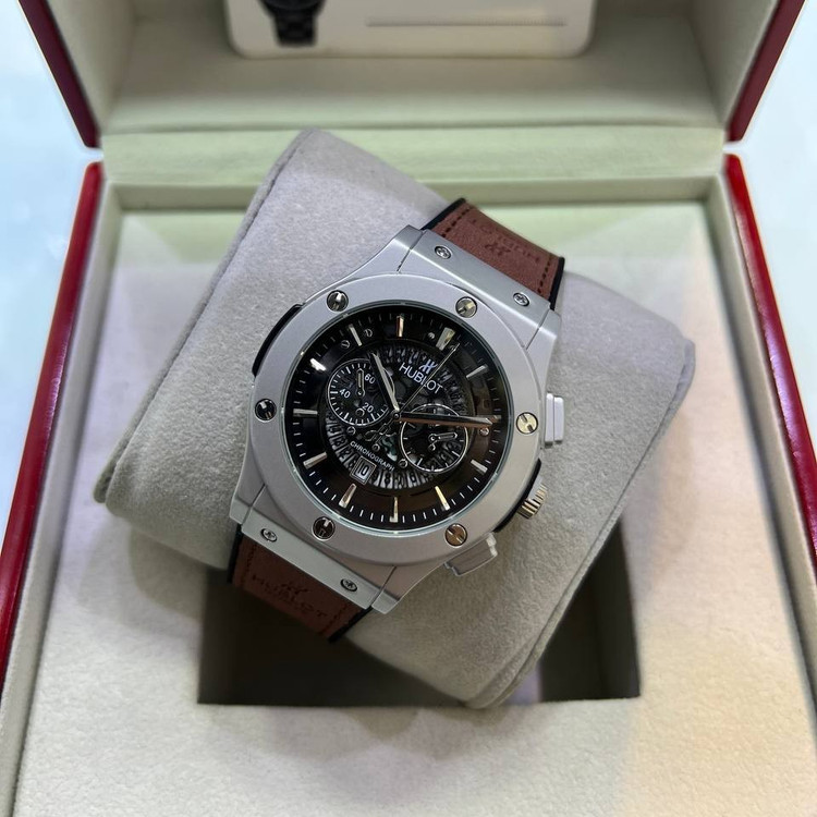 ساعت مچی مردانه هابلوت بیگ بنگ Hublot با جعبه و ارسال رایگان در رنگبندی کامل