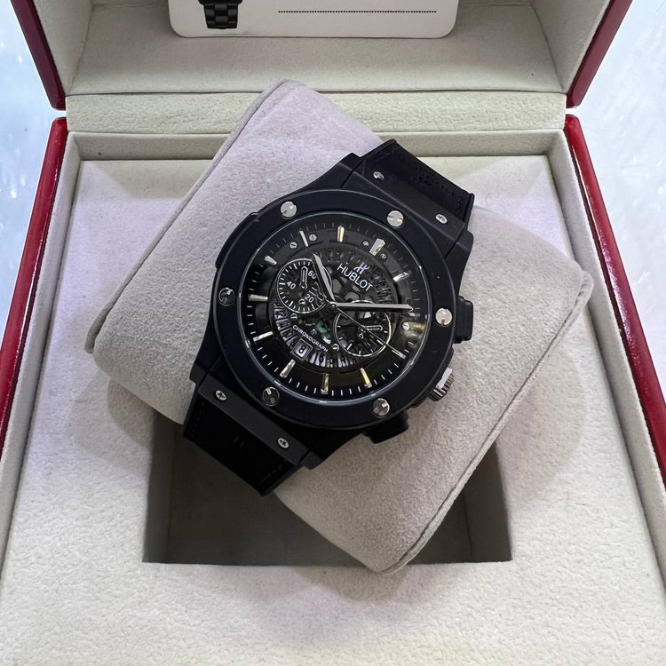 ساعت مچی مردانه هابلوت بیگ بنگ Hublot با جعبه و ارسال رایگان در رنگبندی کامل
