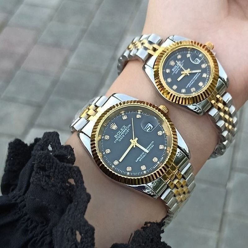 ساعت مچی رولکس دیت جاست rolex  کیفیت قوی تکی هر عدد با جعبه و ارسال