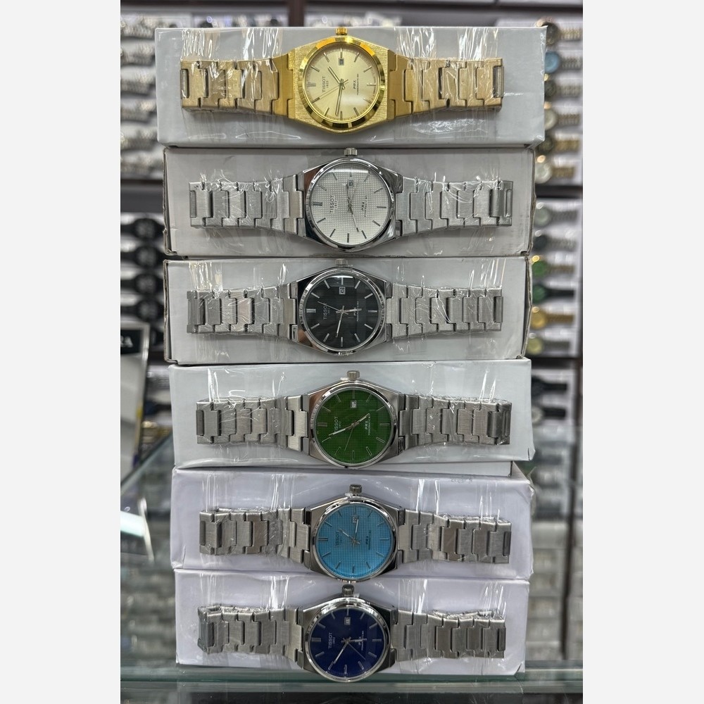 ساعت مچی مردانه تیسوت پی آر ایکس Tissot Prx 1853 در رنگبندی با جعبه و ارسال رایگان به صورت قسطی