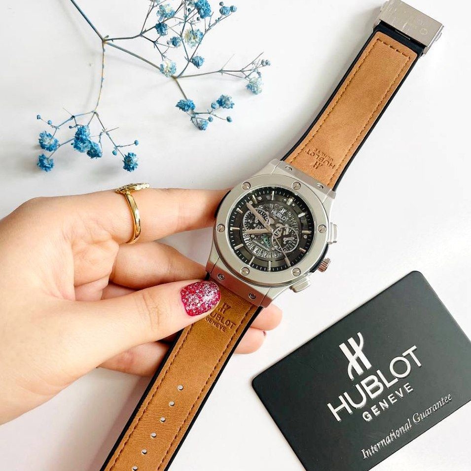 ساعت  هابلوت Hublot BigBang  رنگبندی با جعبه و ارسال