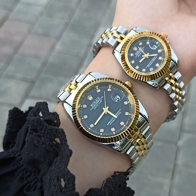 ساعت رولکس دیت جاست datejust با جعبه و ارسال رنگبندی
