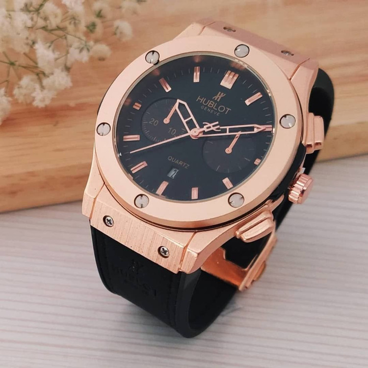 ساعت هابلوت Hublot در مدل و رنگ های مختلف شارژ شد با جعبه و ارسال رایگان