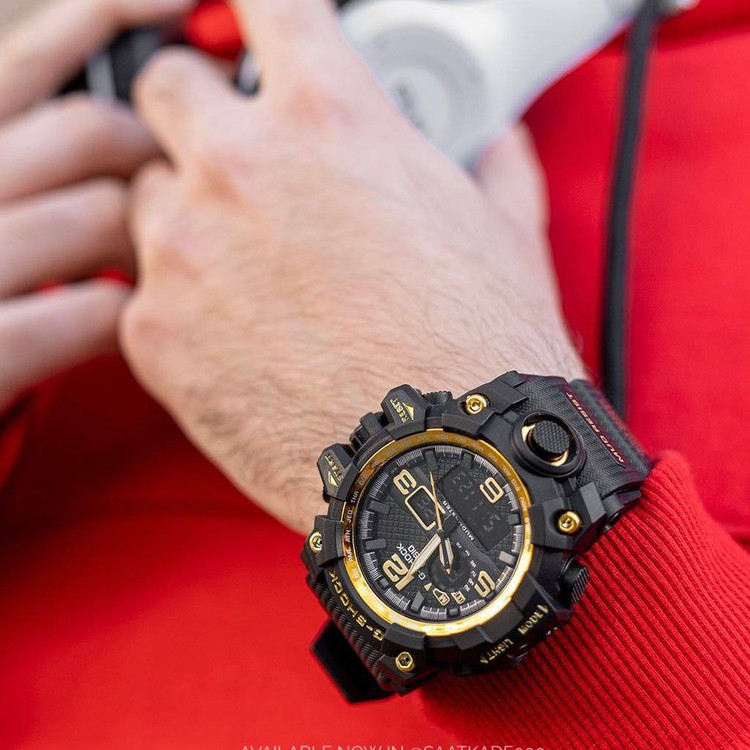 ساعت جی شاک کاسیو دو زمانه g-shock بند پیو موتور اصلی کیفیت عالی کرنومتر آلارم تقویم چراغ و...با جعبه کادویی و ارسال