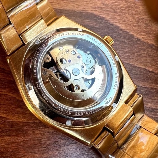 ساعت اشرافی اتوماتیک (بدون نیاز به باتری) برند تیسوت نبضی و کوکی بالاترین گرید وارداتی TISSOT