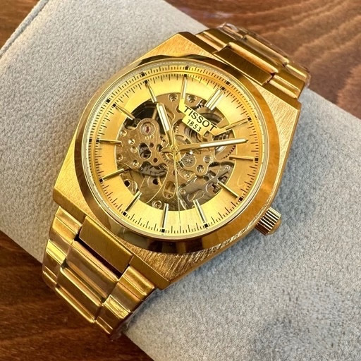 ساعت اشرافی اتوماتیک (بدون نیاز به باتری) برند تیسوت نبضی و کوکی بالاترین گرید وارداتی TISSOT
