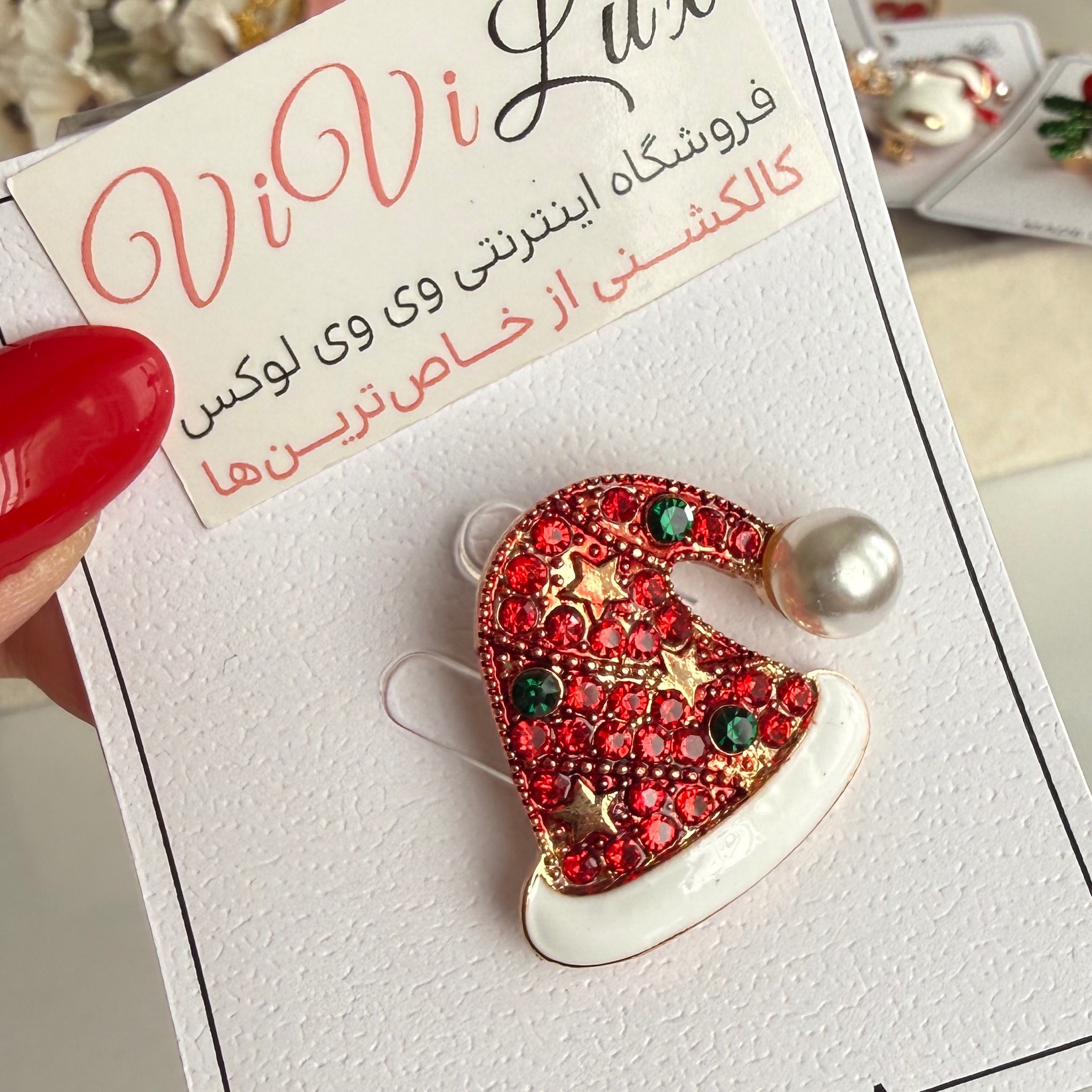 گل سینه آبکاری رادیوم وارداتی مناسبتی لوکس