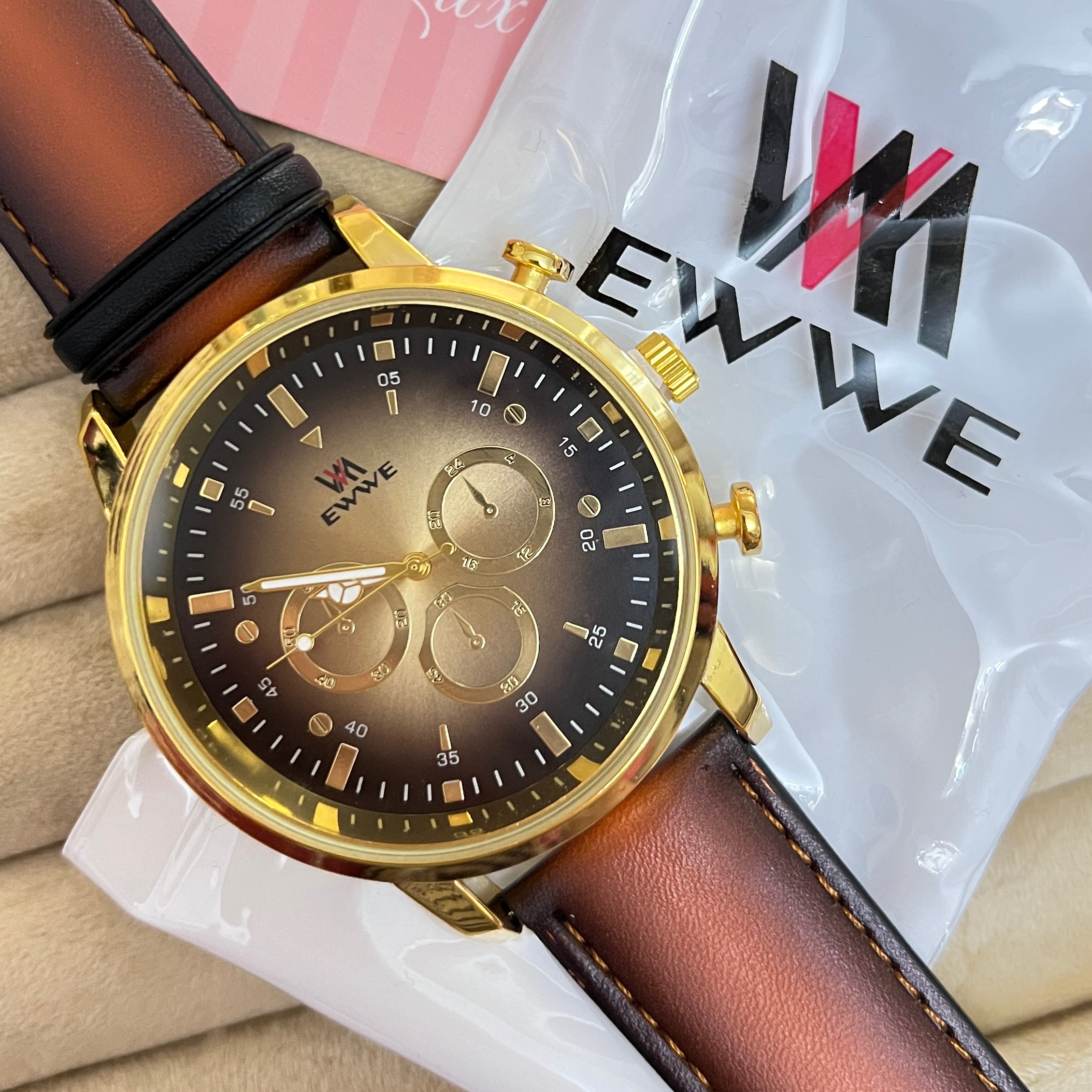 ساعت مردانه لوکس برند EWWE با کیفیت بالا کد 41
