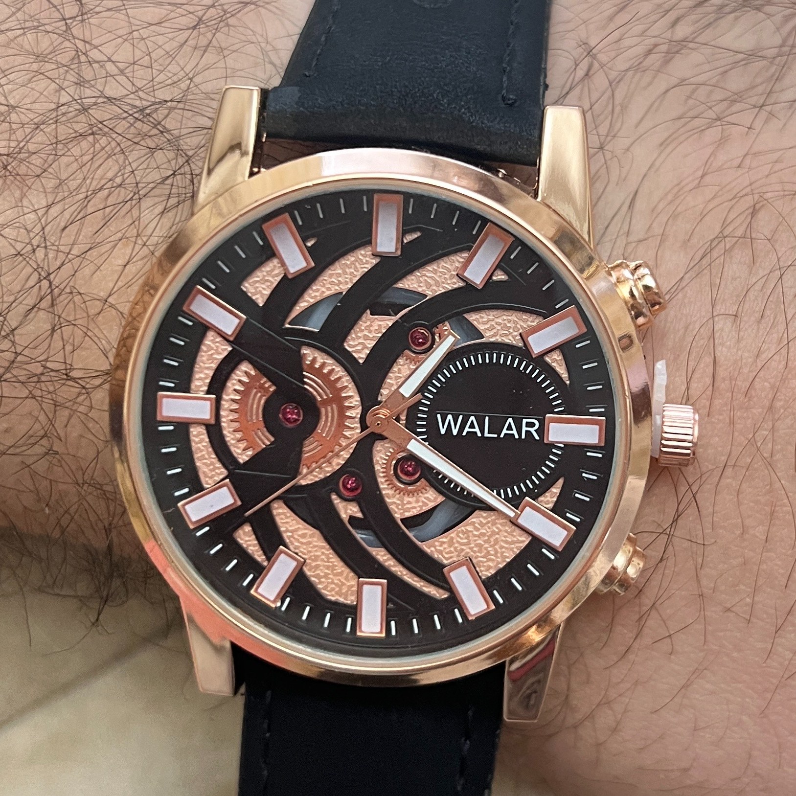 ساعت لوکس اورجینال والار طرح مونت بلان MONT BLANC طرح 1008