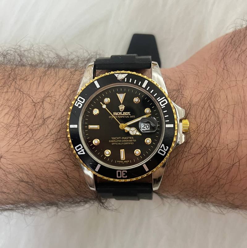 ساعت مردانه رولکس سابمارینر Rolex Submariner بند پیو PU کد 42