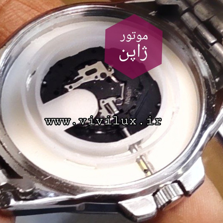 ساعت مچی مردانه سیکو موتور ژاپن گارانتی دار درجه یک شب نما با کارت گارانتی و کیفیت عالی رنگ ثابت SEIKO
