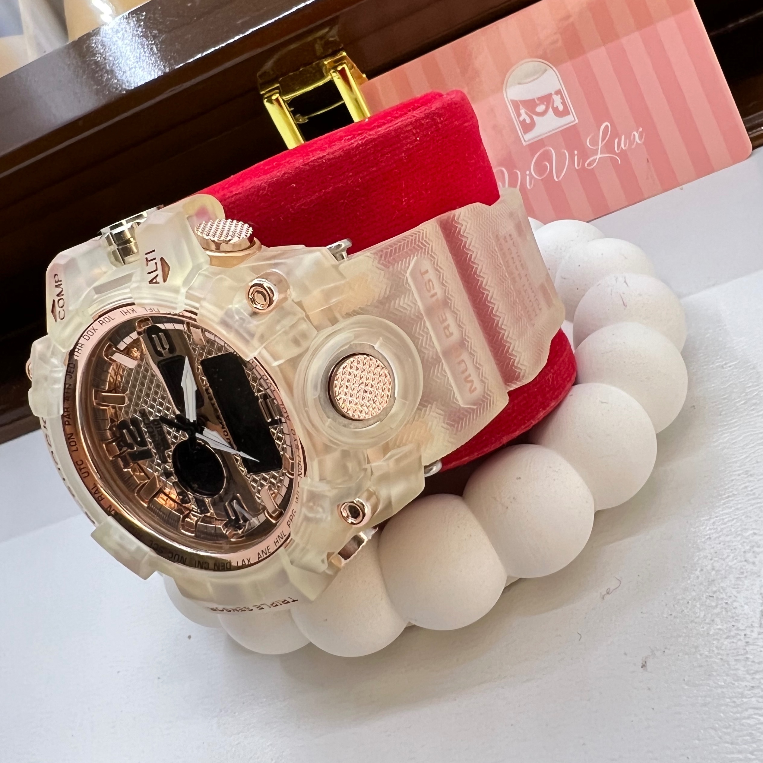 ساعت جیشاک فول امکانات کاسیو کریستالی Casio G-Shock