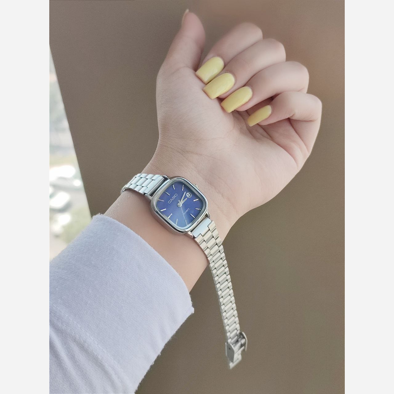 ساعت زنانه کاسیو اولدمانی آبی