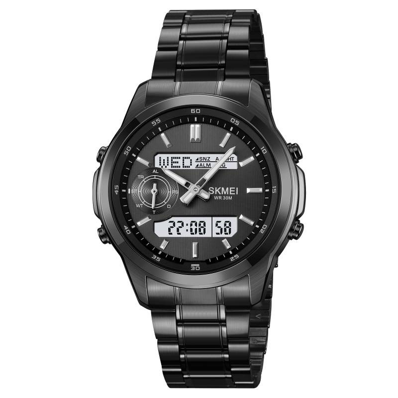 ساعت مچی عقربهای کوارتز مردانه اسکمی مدل 2284-blk