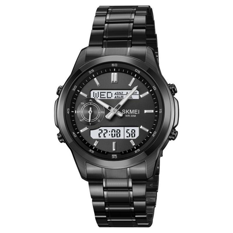 ساعت مچی عقربهای کوارتز مردانه اسکمی مدل 2284-blk