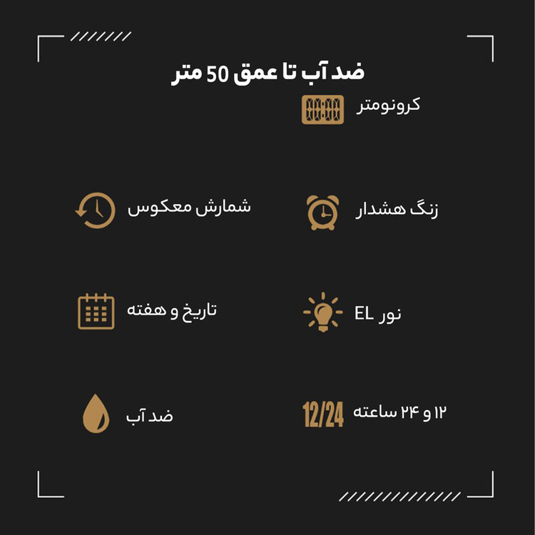 ساعت مچی دیجیتال اسکمی مدل 1988GN