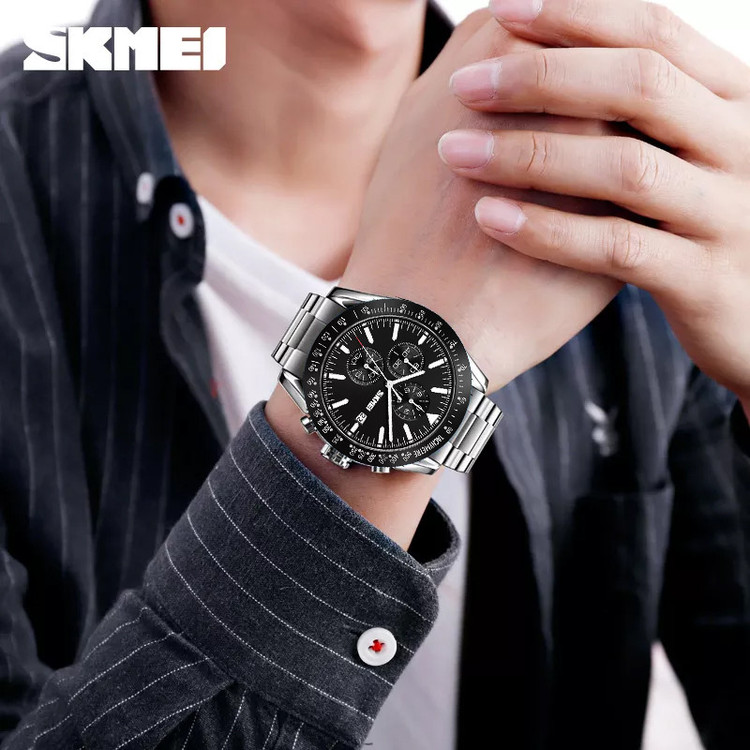 ساعت مچی عقربهای مردانه اسکمی مدل 9253 SIBK