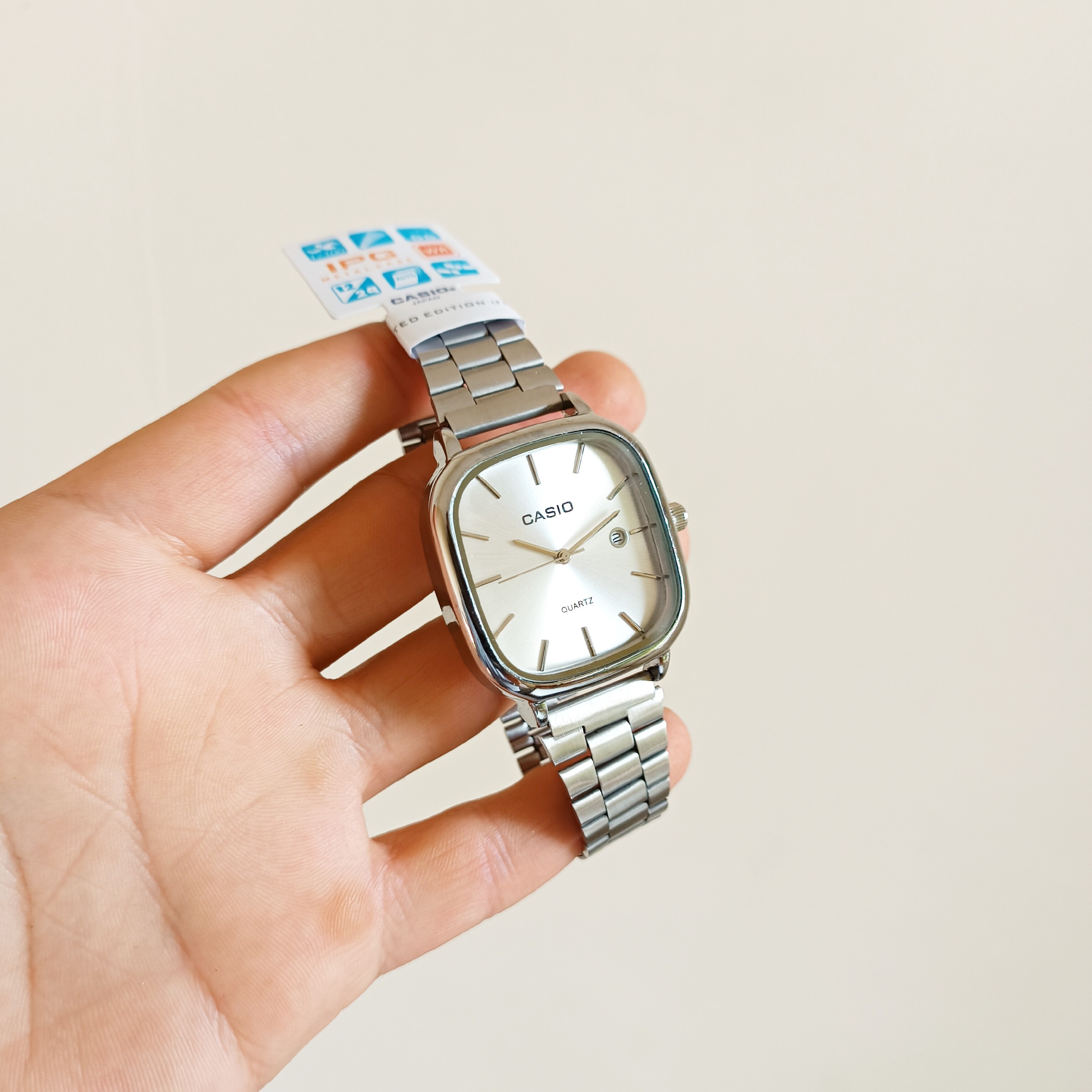 ساعت کاسیو مردانه CASIO نقره ای