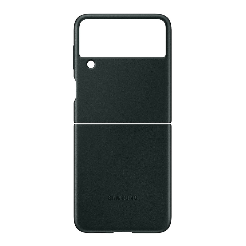 کاور سامسونگ مدل Leather مناسب برای گوشی موبایل سامسونگ Galaxy Z Flip3 5G