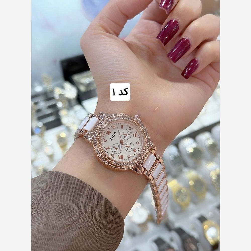 ساعت زنانه و دخترانه زیدو کیفیت عالی شیک و زیبا ارسال رایگان ۔ ساعت زنانه ۔ ساعت دخترانه