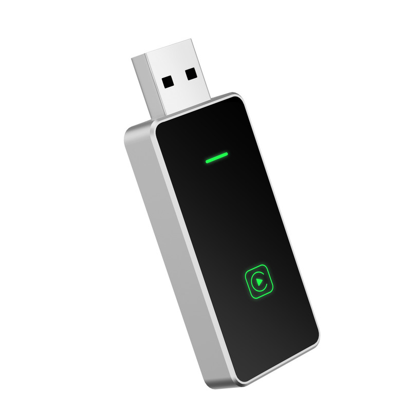 کارپلی و اندروید اتو مدل Wireless P7794 Carplay/Android Auto به همراه مبدل USB به USB-C